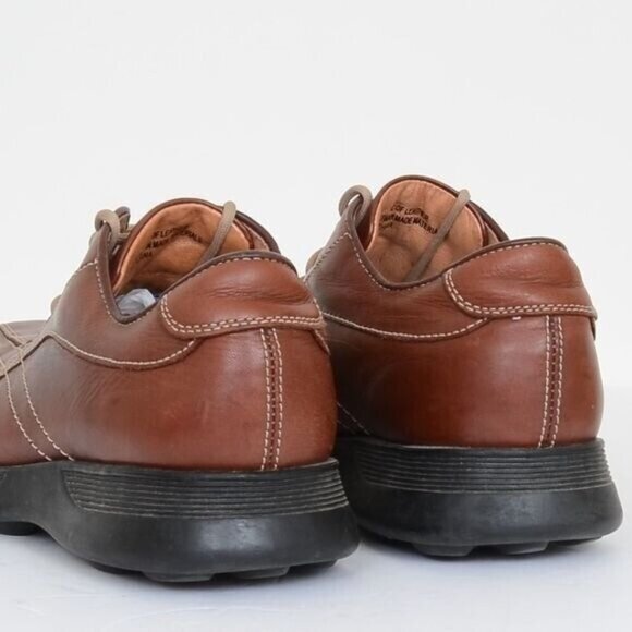 Steve Madden Men's Size 11 Brown Leather Maximus Lace Up Oxford Shoes Preppy - Picture 5 of 8